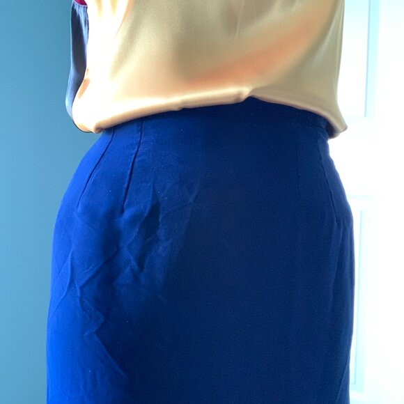 27 Waist Velour Skirt Vintage Marshall Fields - Picture 9 of 16